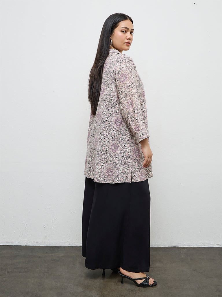 Diza Pink Printed Tunic
