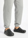SOLEPLAY Black Perforated Clogs
