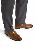 SOLEPLAY Tan Horsebit Loafers