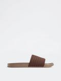 SOLEPLAY Dark Brown Textured Pool Slides