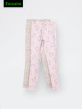 2-Pack HOP Kids Girls Multicolour Printed High-Rise Cotton-Blend Pants - Exclusive