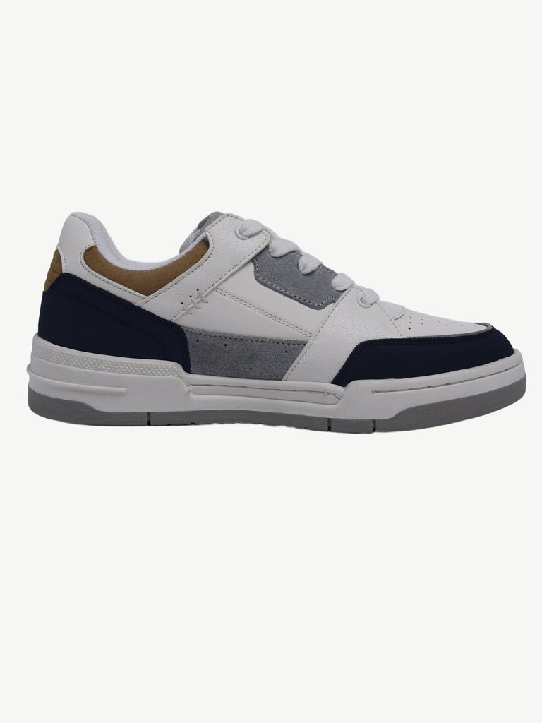 SOLEPLAY Navy Perforated Lace-Up Sneakers