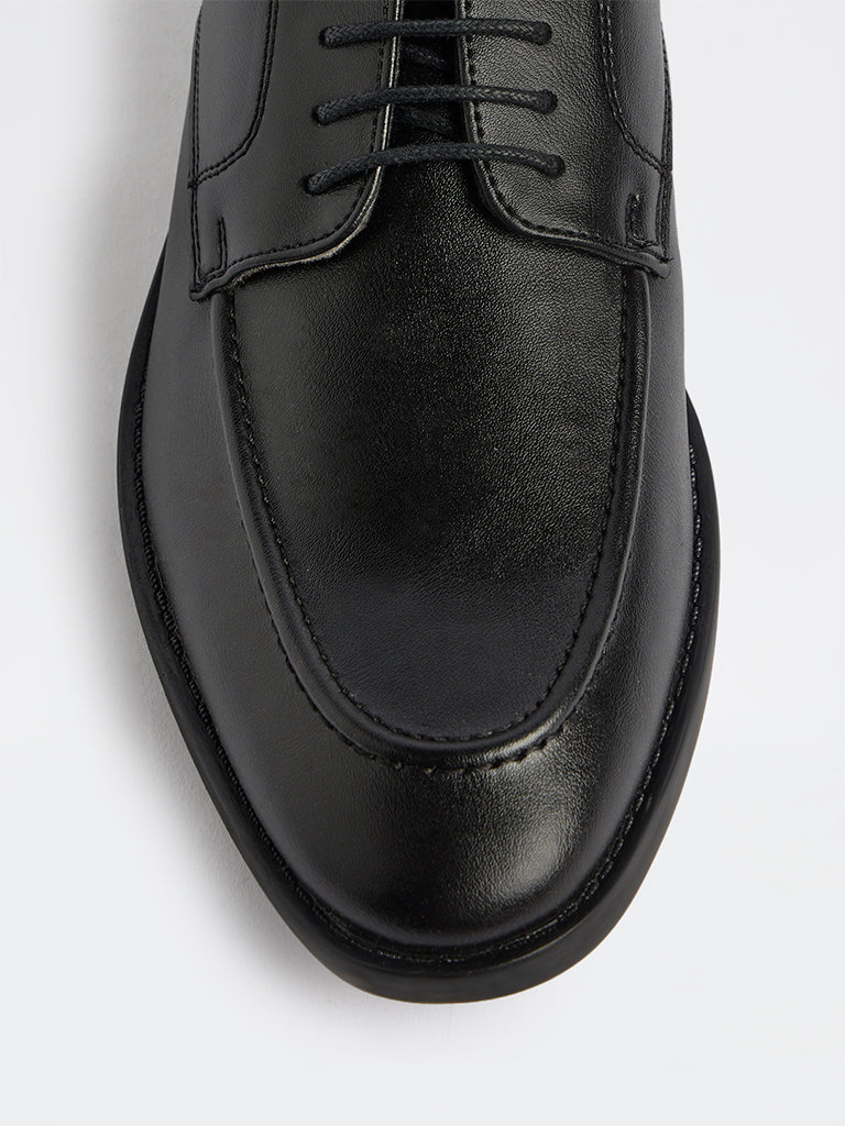 SOLEPLAY Black Derby Shoes