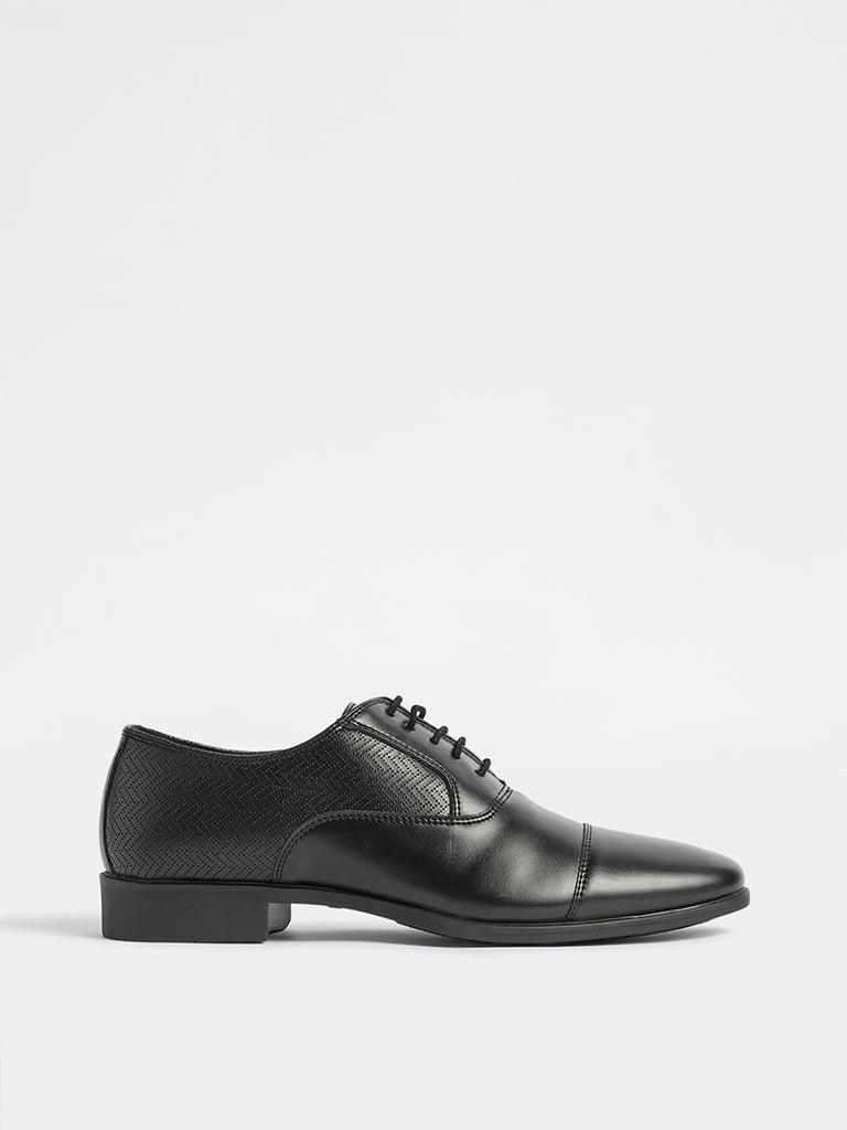 SOLEPLAY Black Oxford Shoes
