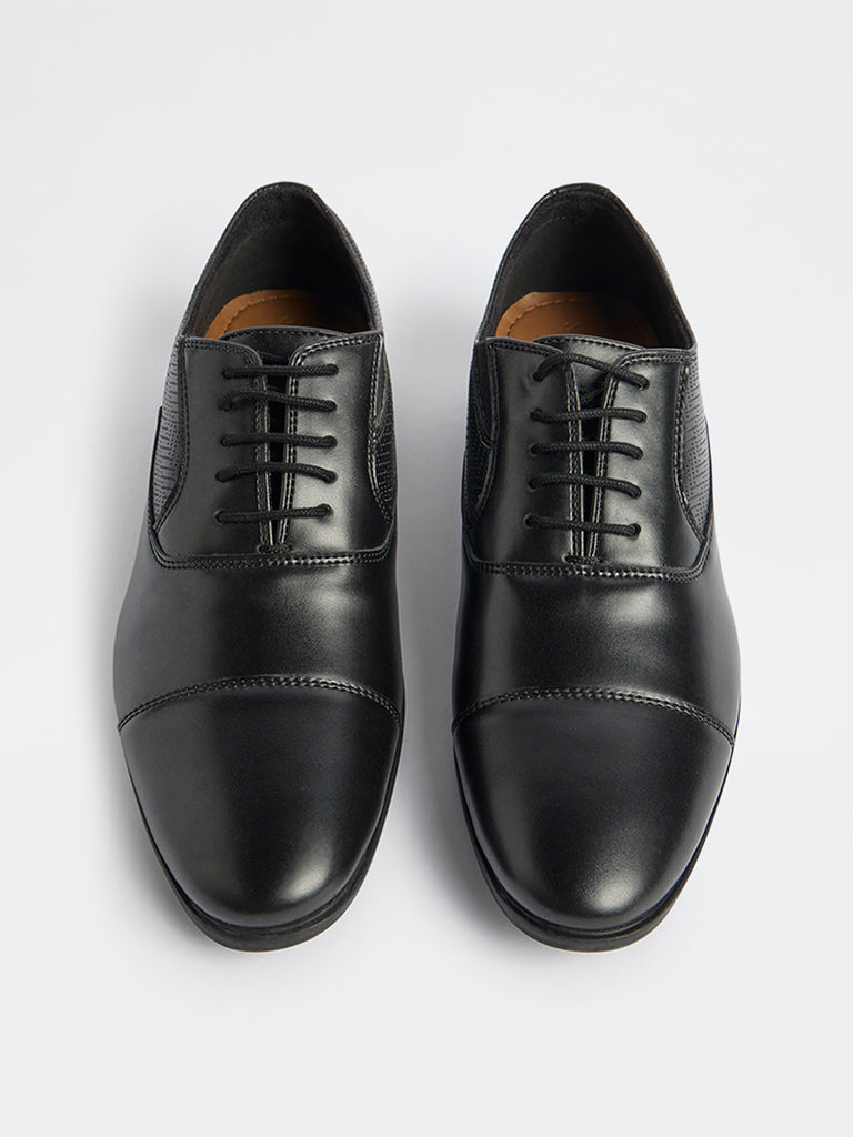 SOLEPLAY Black Oxford Shoes