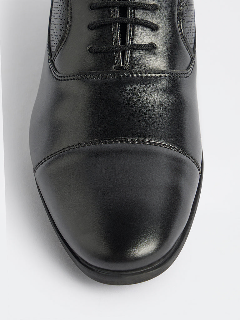 SOLEPLAY Black Oxford Shoes