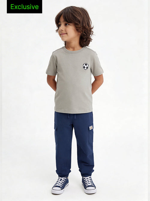 3-Pack HOP Kids Boys Multicolour Printed Cotton T-Shirt - Exclusive