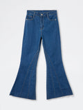 LOV Blue High-Rise Bootcut Jeans