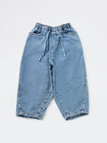 HOP Kids Girls Light Blue Washed Mid-Rise Jeans