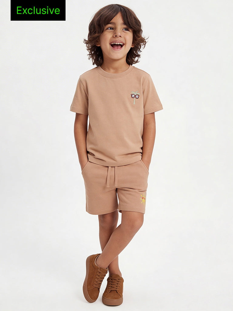 3-Pack HOP Kids Boys Multicolour Printed Cotton T-Shirts - Exclusive