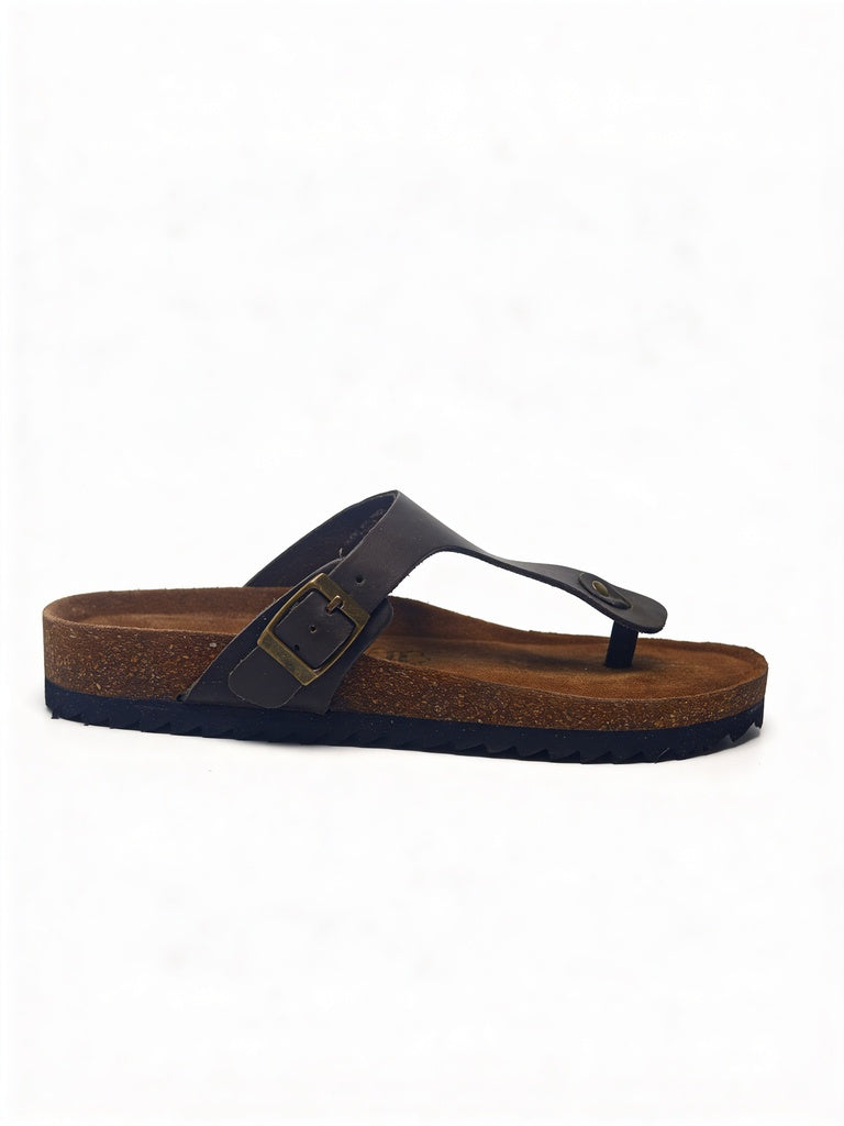 SOLEPLAY Olive Buckle-Detailed Thong Strap Sandals
