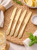 Westside Home Gold Matte Table Knife (Set of 4)