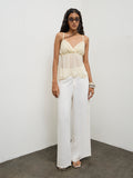 Nuon Cream Embellished Top