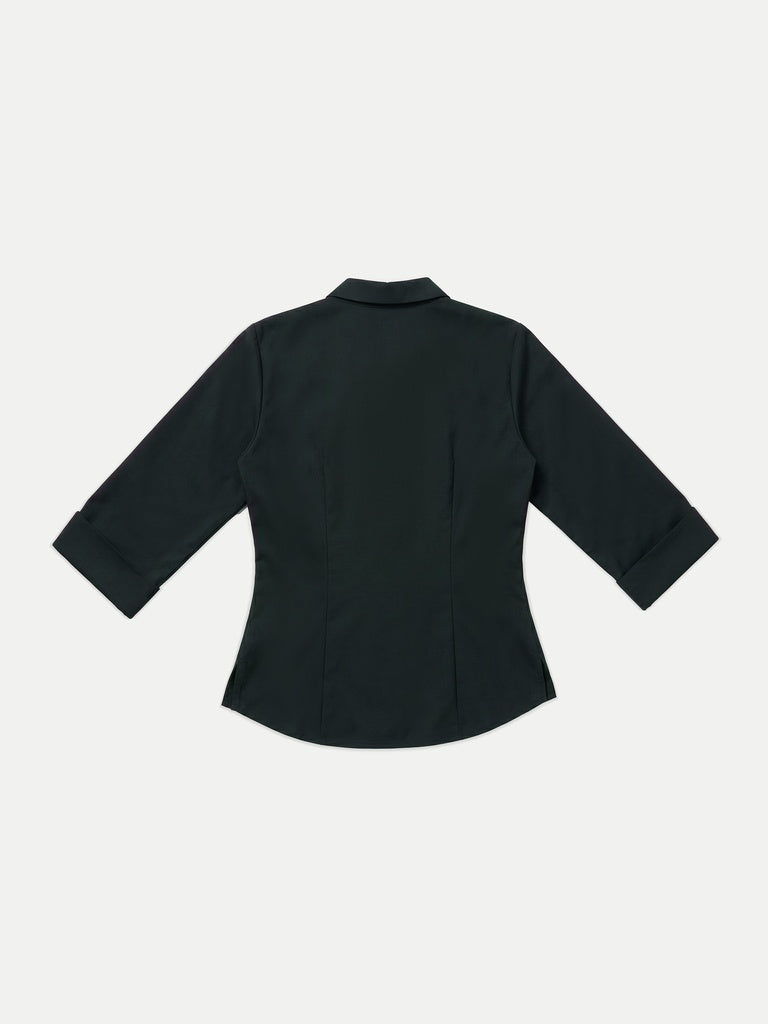 Wardrobe Dark Olive Solid Shirt