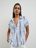 Wardrobe White Striped Blouse