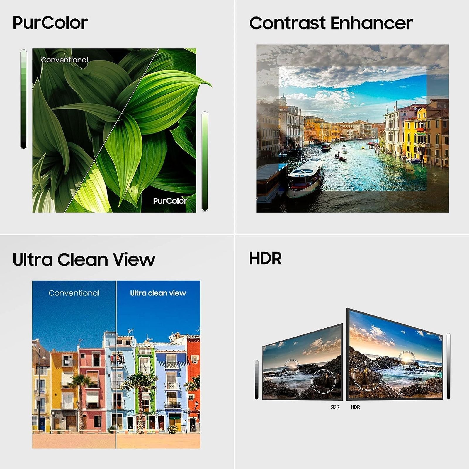 SAMSUNG T4380A Series 80 cm (32 inch) HD Ready LED Smart Tizen TV with PurColor (2022 model)