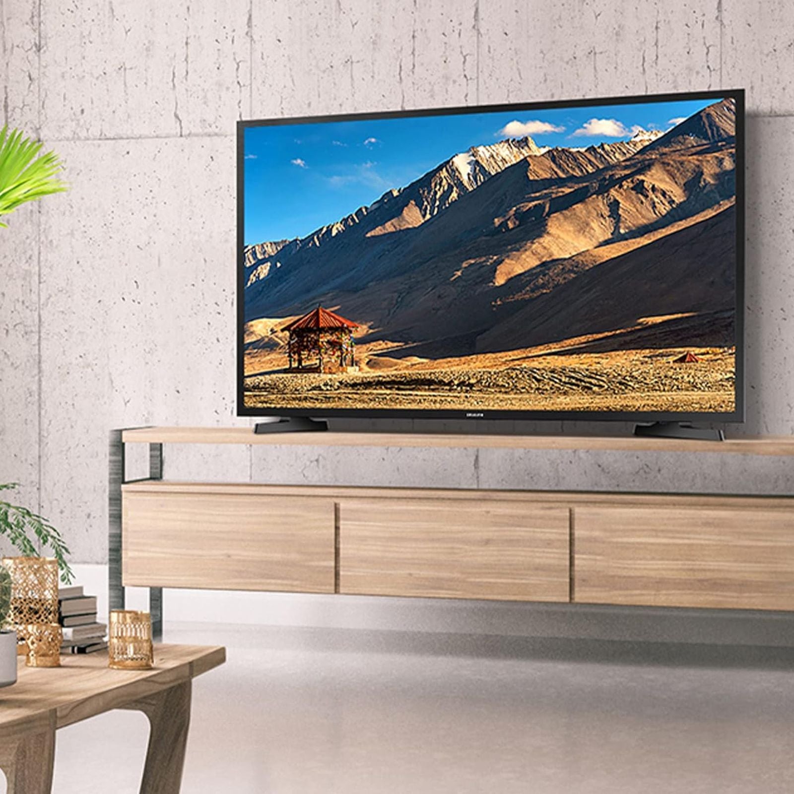 SAMSUNG T4380A Series 80 cm (32 inch) HD Ready LED Smart Tizen TV with PurColor (2022 model)