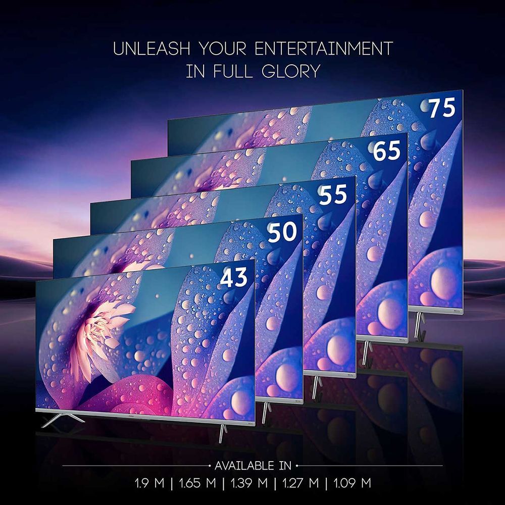 Haier P7 Series 140 cm (55 inch) 4K Ultra HD LED Smart Google TV with Dolby Vision & Dolby Atmos (2024 model)