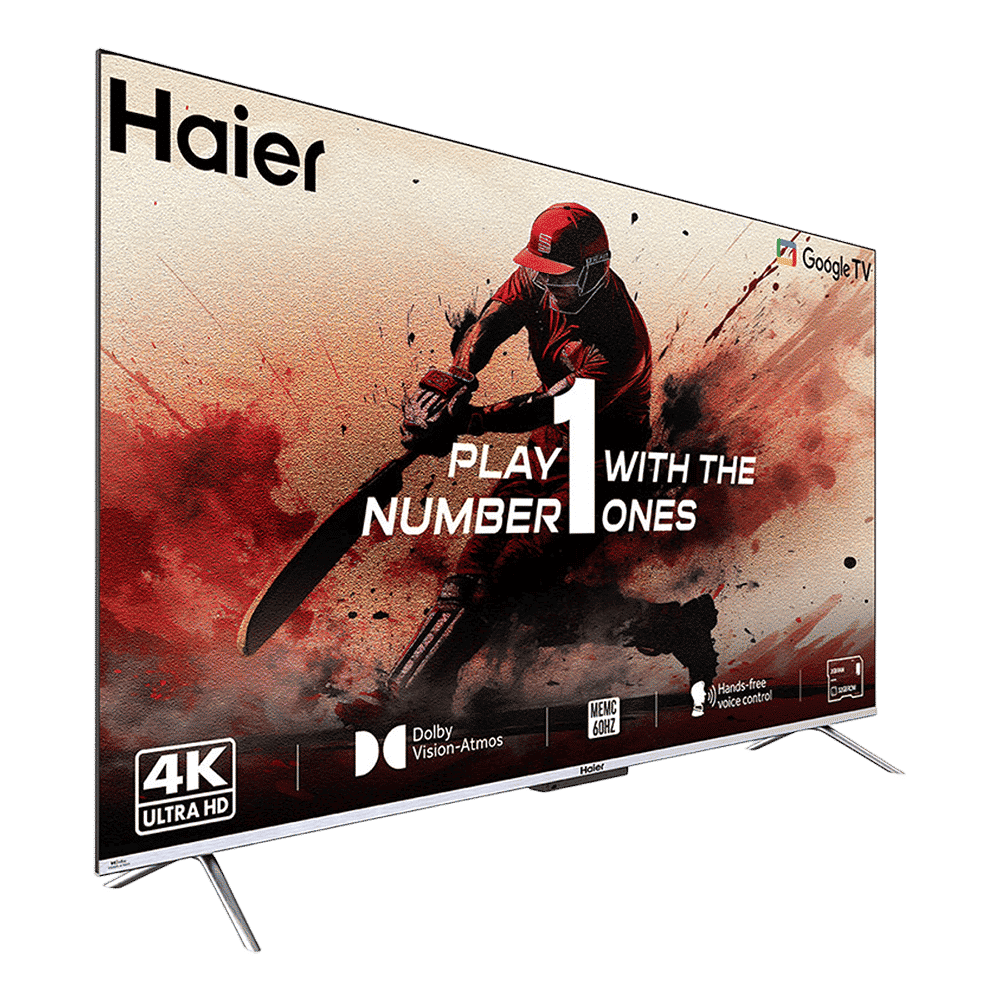 Haier P7 Series 109.22 cm (43 inch) 4K Ultra HD LED Smart Smart Google TV with Dolby Vision & Dolby Atmos (2024 model)