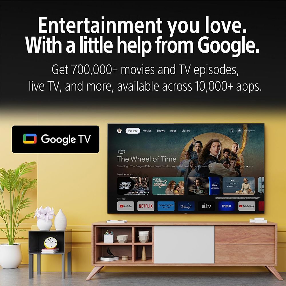 SONY BRAVIA 2 127 cm (50 inch) 4K Ultra HD LCD Smart Android TV with Auto HDR Tone Mapping(2024 Model)
