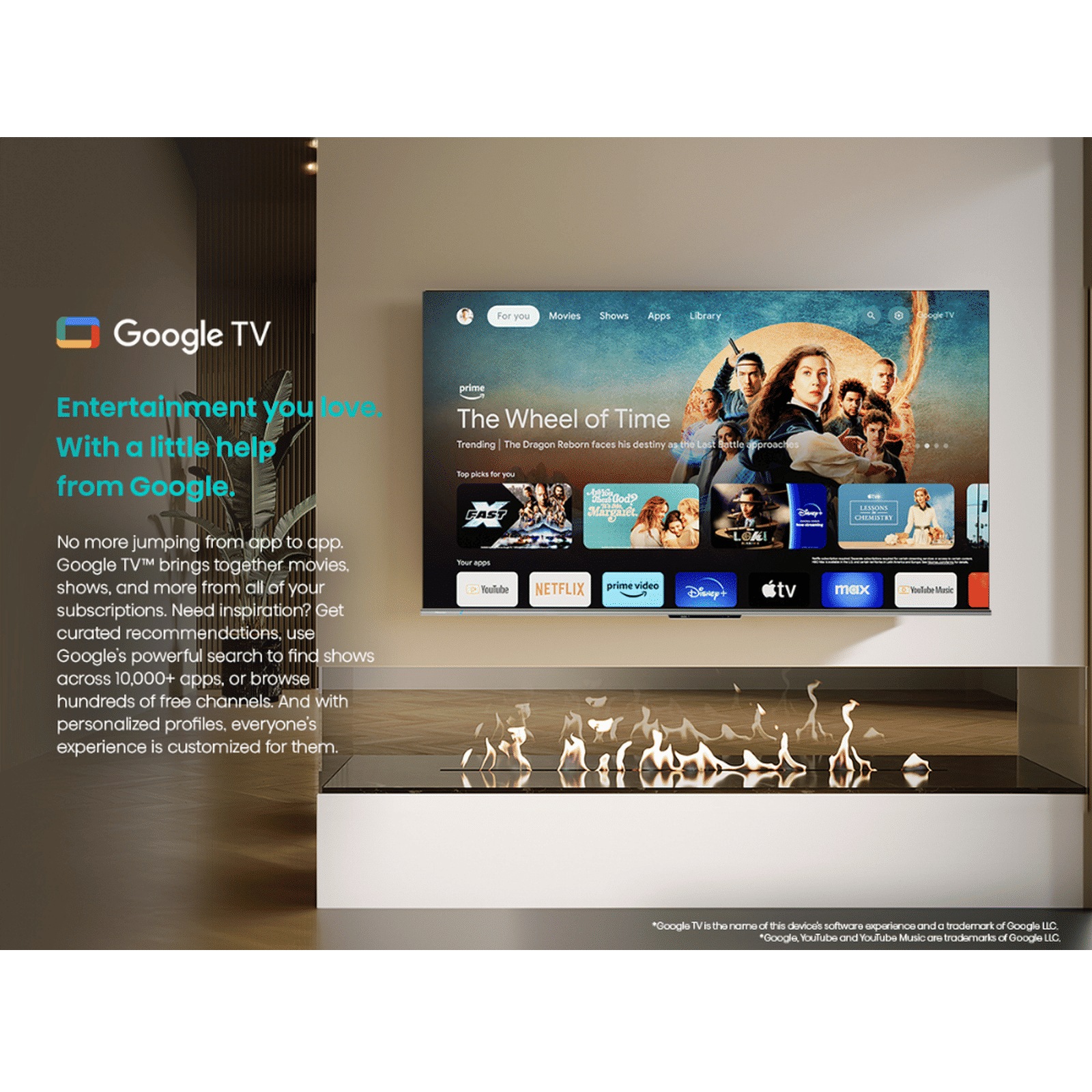 Hisense Q6N 139 cm (55 inch) QLED 4K Ultra HD Google TV with Dolby Vision & Dolby Atmos (2024 model)