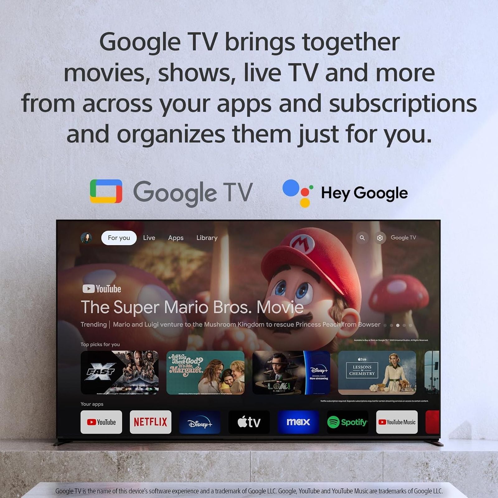 SONY BRAVIA 3 165.1 cm (65 inch) LCD 4K Ultra HD Smart Android TV with Dolby Vision & Dolby Atmos (2024 model)