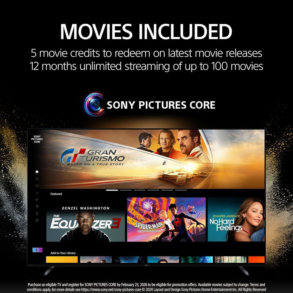 SONY BRAVIA 3 165.1 cm (65 inch) LCD 4K Ultra HD Smart Android TV with Dolby Vision & Dolby Atmos (2024 model)