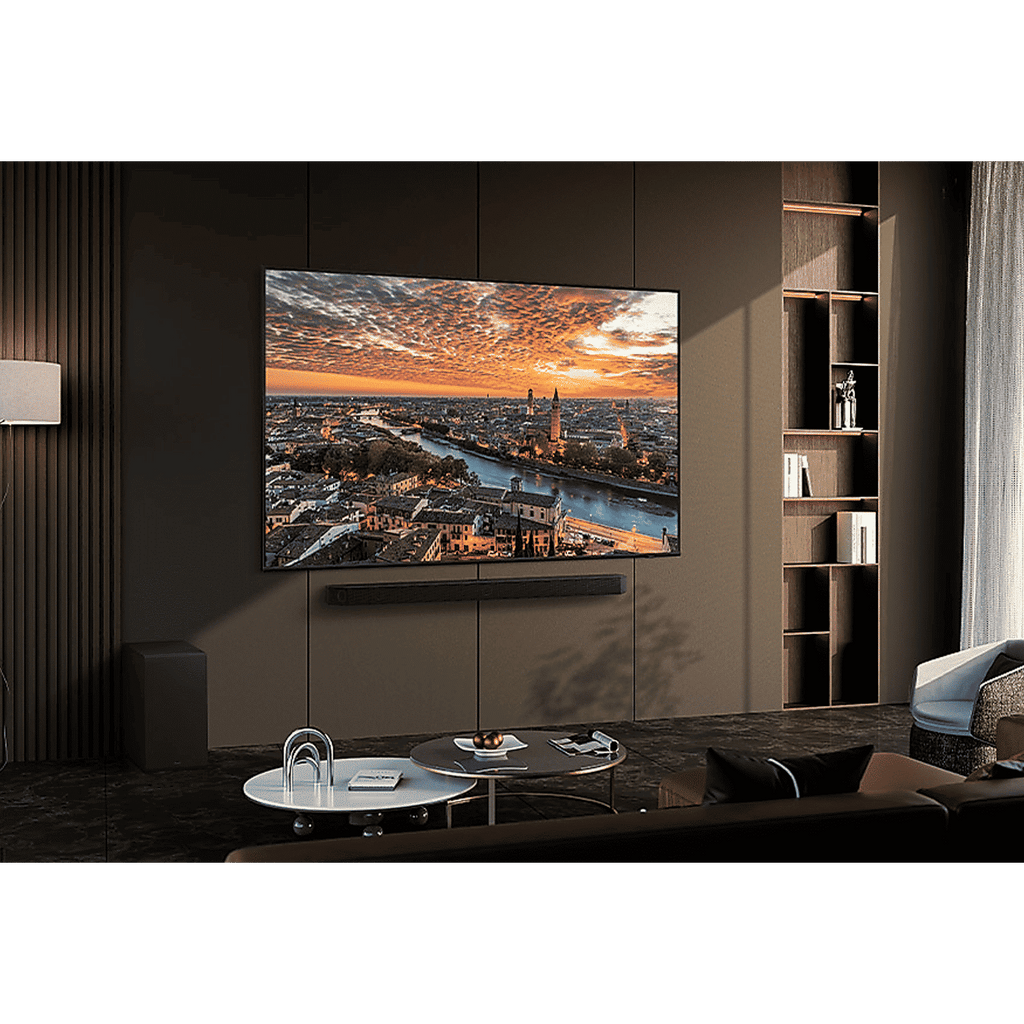 SAMSUNG QE1D 139.7 cm (55 inch) QLED 4K Ultra HD Smart Tizen TV with 4K Upscaling (2024 model)