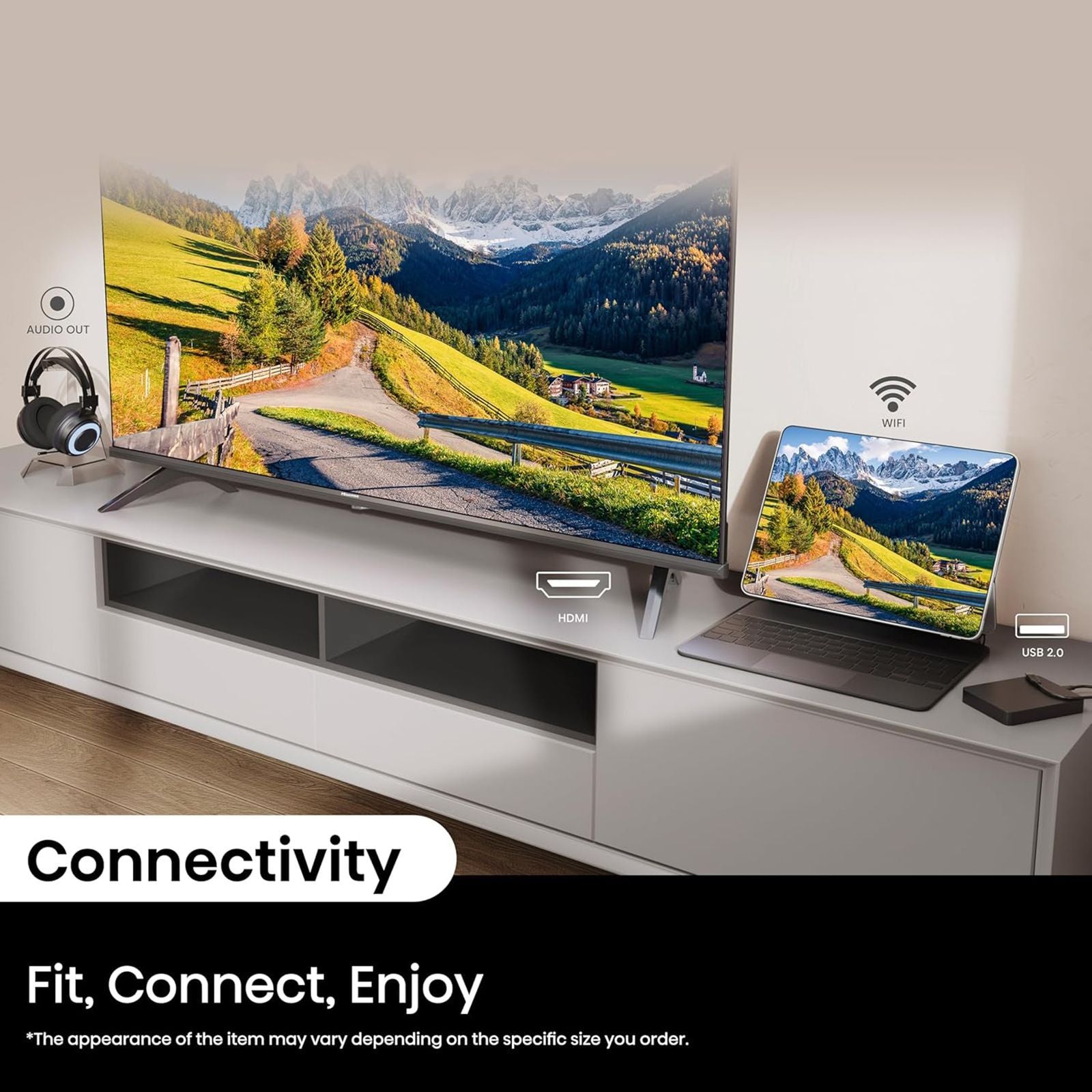 Hisense E43N 109.22 cm (43 inch) Full HD LED Smart Google TV with Dolby Audio (2024 model)