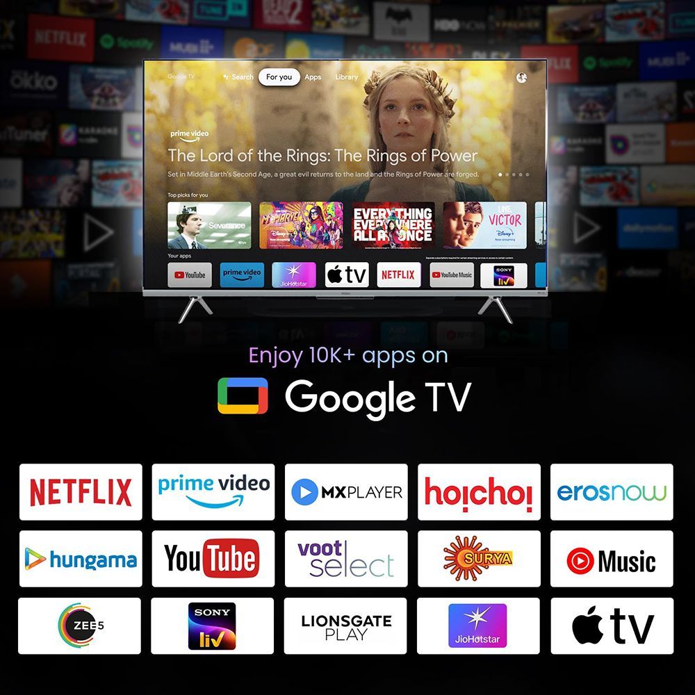 Haier P7 Series 190.5 cm (75 inch) LED 4K Ultra HD Smart Smart Google TV with Dolby Digital Decoder (2024 model)
