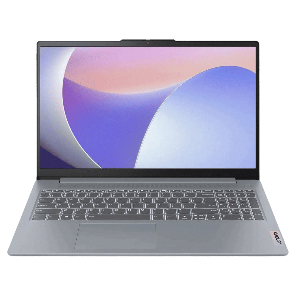 Lenovo IdeaPad Slim 3 15IAH8 Intel Core i5 12th Gen Thin & Light Laptop (16GB, 512GB SSD, Windows 11 Home, 15.6 inch Full HD IPS Display, MS Office 2024, Arctic Grey, 1.62 KG)