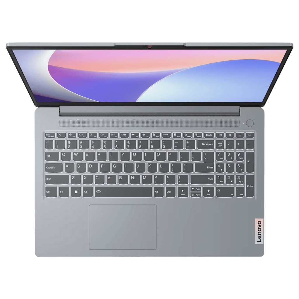 Lenovo IdeaPad Slim 3 15IAH8 Intel Core i5 12th Gen Thin & Light Laptop (16GB, 512GB SSD, Windows 11 Home, 15.6 inch Full HD IPS Display, MS Office 2024, Arctic Grey, 1.62 KG)