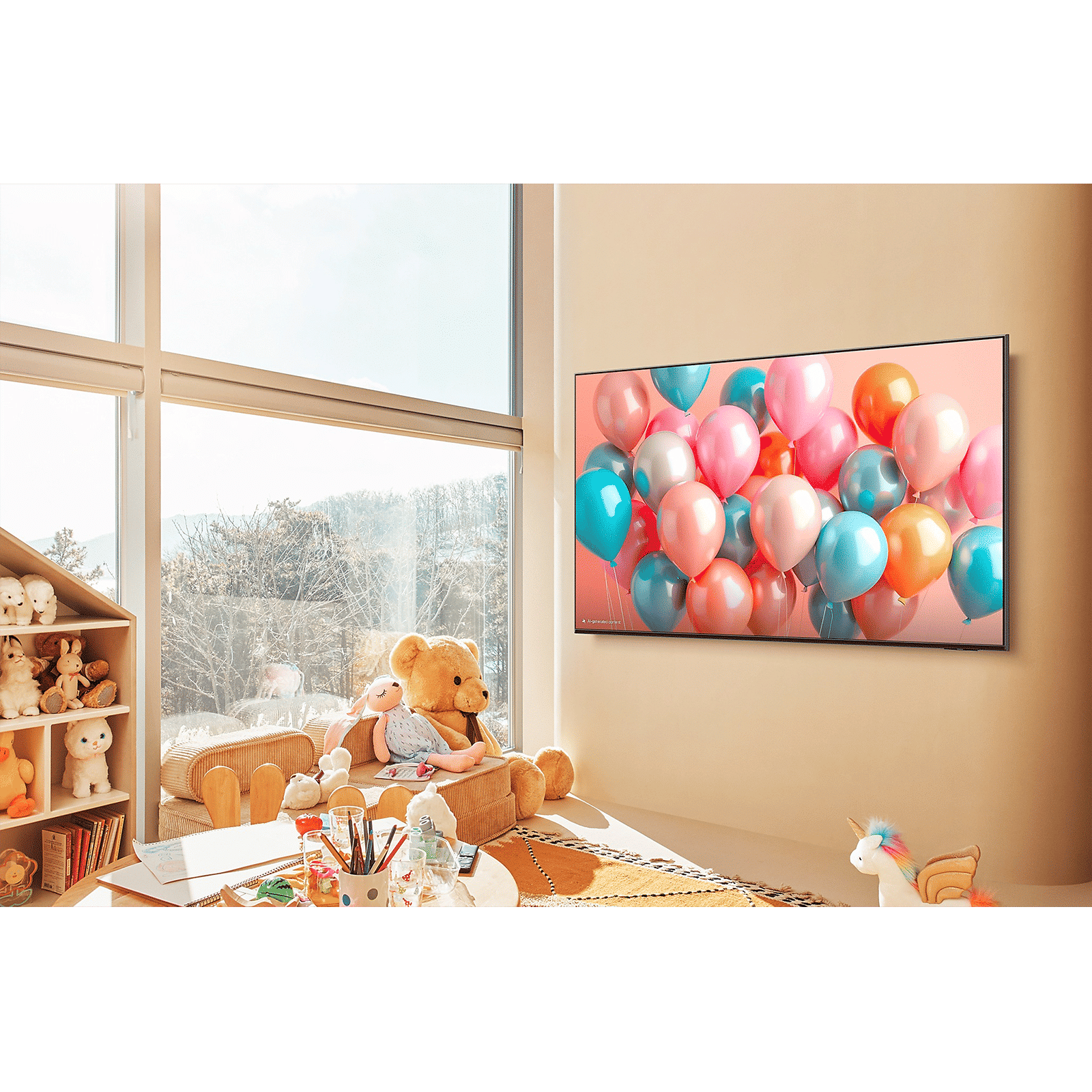 SAMSUNG Q7F 139.7 cm (55 inch) 4K Ultra HD QLED Smart Tizen TV with Alexa & Google Assistant (2025 model)