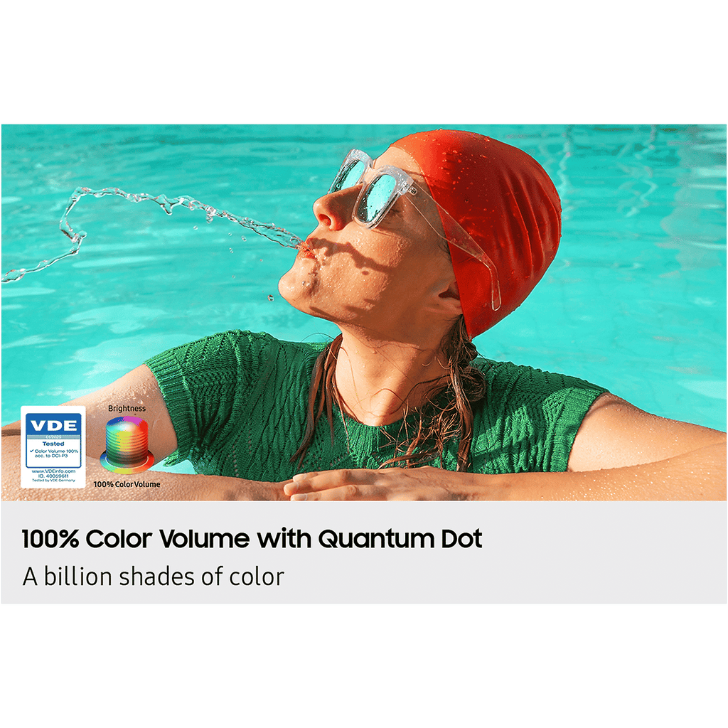 SAMSUNG Q7F 139.7 cm (55 inch) 4K Ultra HD QLED Smart Tizen TV with Alexa & Google Assistant (2025 model)