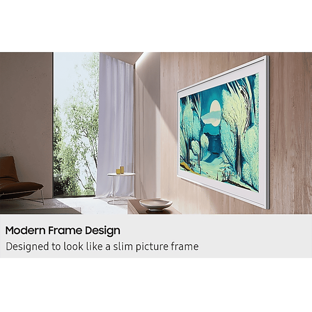 SAMSUNG LS03F The Frame 109.22 cm 43 inch QLED 4K Ultra HD Tizen TV with Built-in Alexa Voice Assistant (2025 model)
