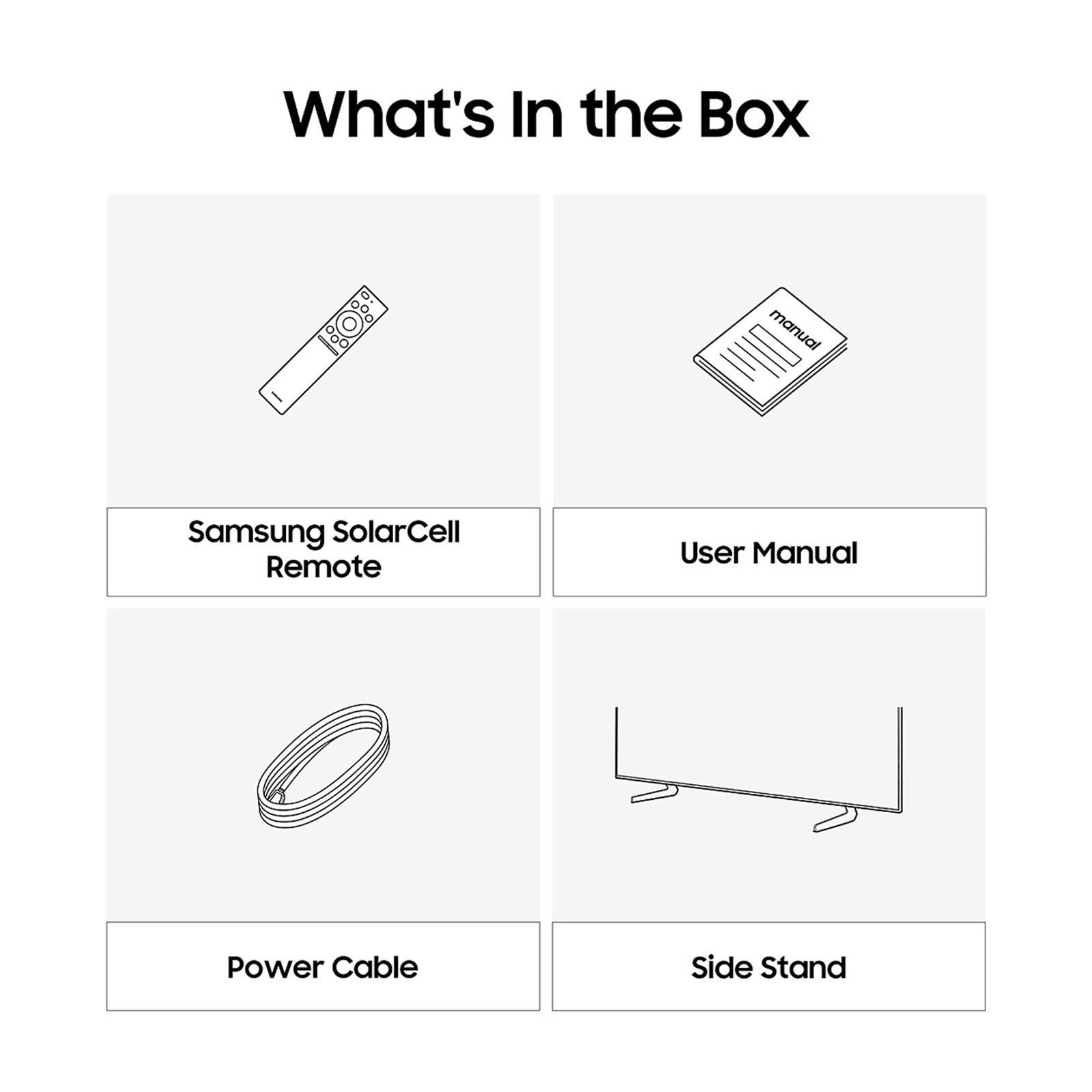 SAMSUNG Q7F 109.22 cm (43 inch) QLED 4K Ultra HD Smart Tizen TV with Google Voice Assistant (2025 model)