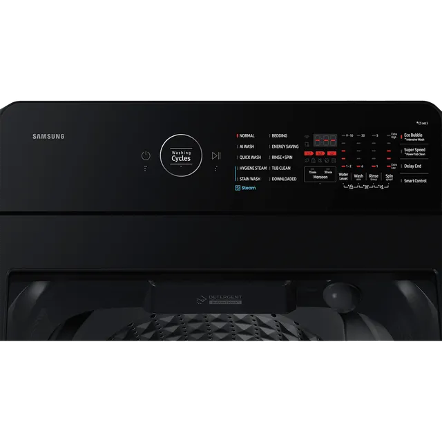 Samsung 10 Kg Top Loading Fully Automatic Washing Machine, WA80F10B3NTL, Brushed Navy