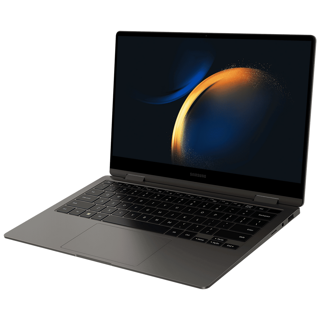 SAMSUNG Galaxy Book3 360 Intel Evo Core i5 13th Gen 2-in-1 Laptop (16GB, 512GB SSD, Windows 11 Home, 13.3 inch Full HD Super AMOLED Display, MS Office 2024, Graphite Grey, 1.16 KG)