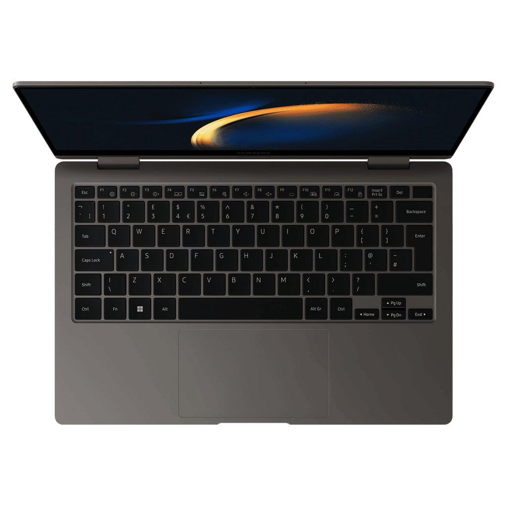 SAMSUNG Galaxy Book3 360 Intel Evo Core i5 13th Gen 2-in-1 Laptop (16GB, 512GB SSD, Windows 11 Home, 13.3 inch Full HD Super AMOLED Display, MS Office 2024, Graphite Grey, 1.16 KG)