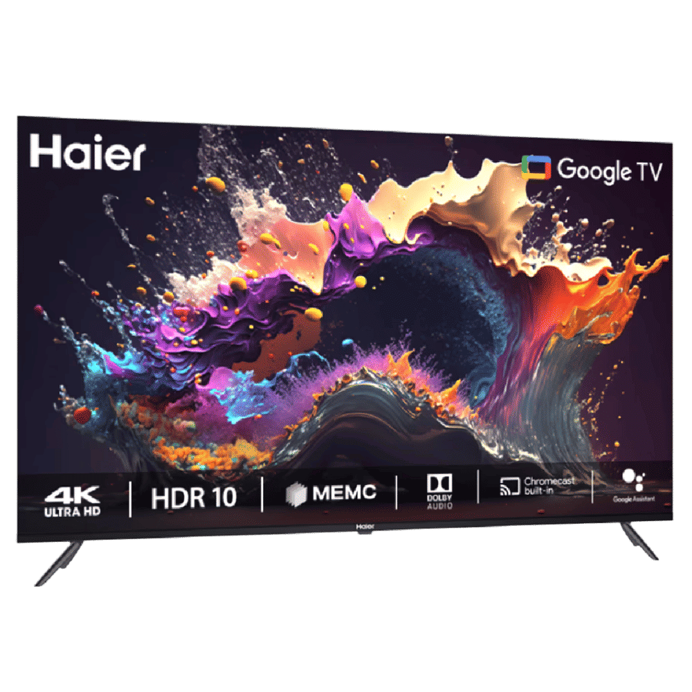 Haier 43A9UG 109.22 cm (43 inch) 4K Ultra HD LED Backlit Smart Google TV with Google Assistant Support (2025 model)