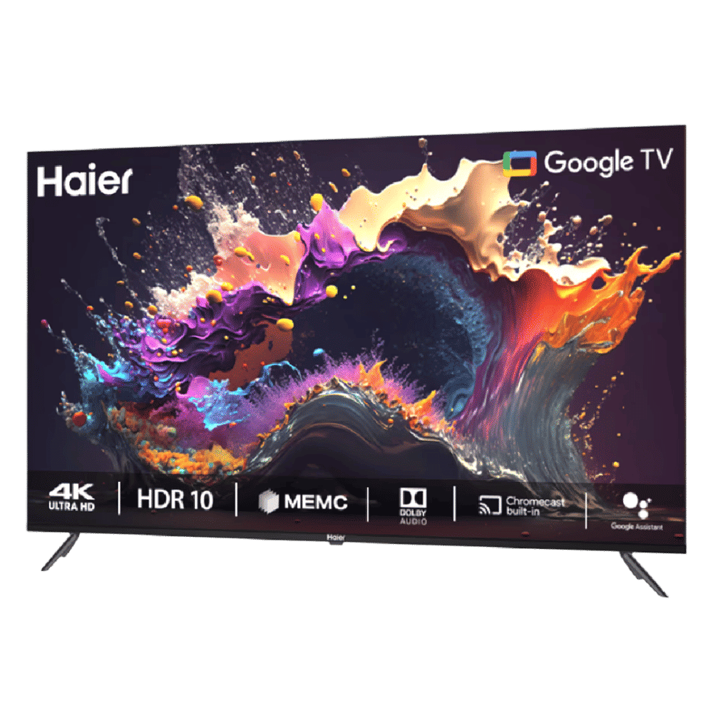 Haier 43A9UG 109.22 cm (43 inch) 4K Ultra HD LED Backlit Smart Google TV with Google Assistant Support (2025 model)