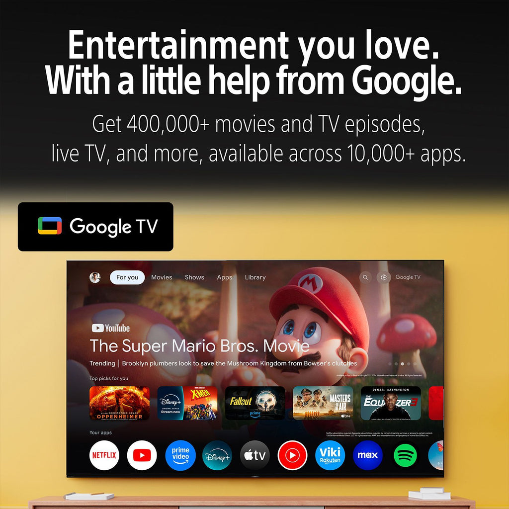 SONY BRAVIA 2 II 139.7 cm (55 inch) 4K Ultra HD LED Smart Google TV with Built- in Chromecast (2025 model)