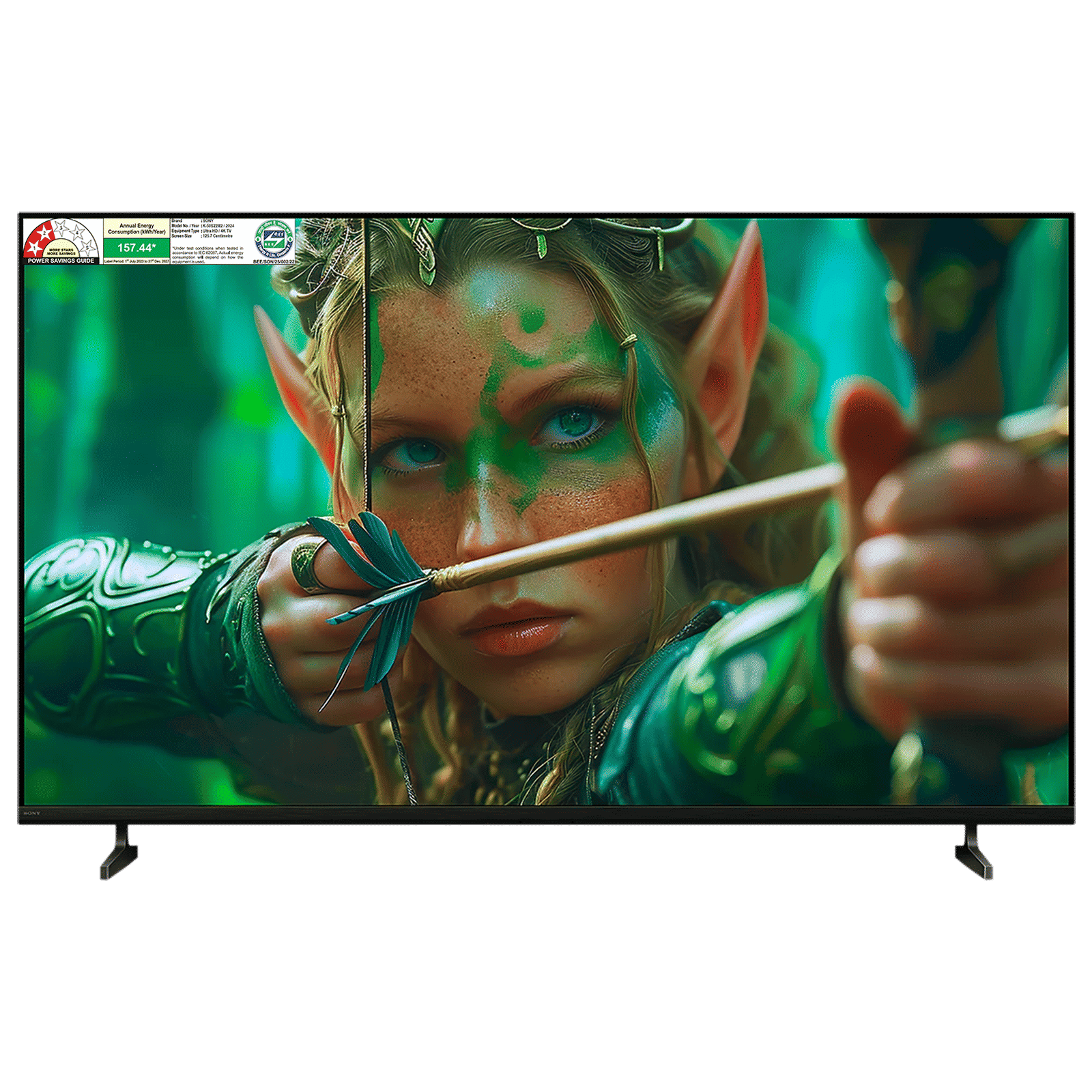 SONY BRAVIA 2 II 127 cm (50 inch) LCD 4K Ultra HD Smart Android TV with Built- in Chromecast (2025 model)