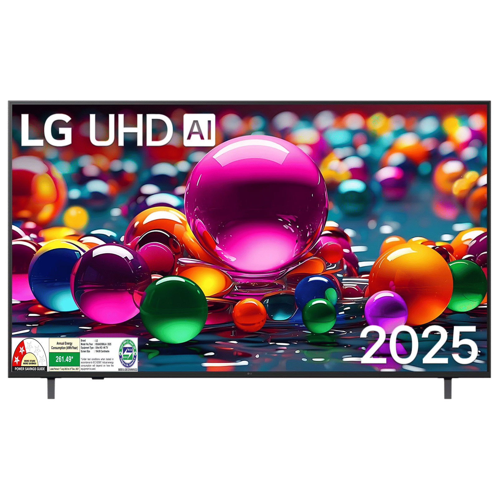 LG UA8350 165.1 cm (65 inch) 4K Ultra HD Smart WebOS TV with AI Magic Remote (2025 model)