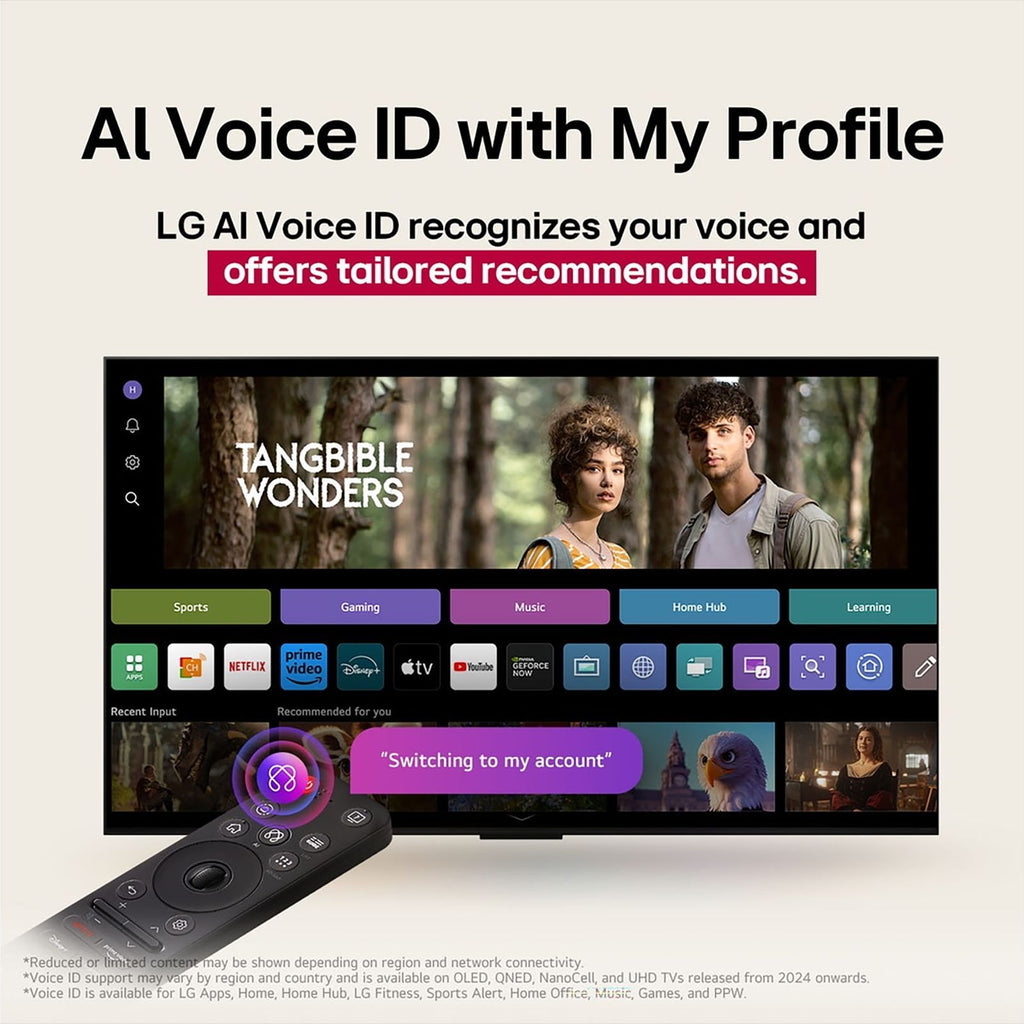 LG UA8350 165.1 cm (65 inch) 4K Ultra HD Smart WebOS TV with AI Magic Remote (2025 model)