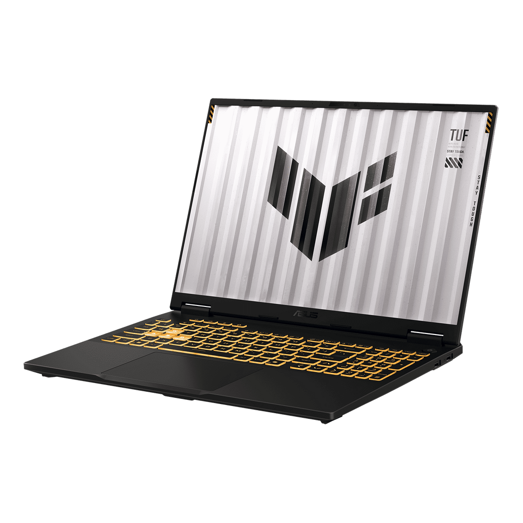 ASUS TUF F16 FX608JMR-RV049WS Intel Core i7 14th Generation Gaming Laptop (16GB, 1TB SSD, Windows 11 Home, 8GB Graphics, 16 inch 165 Hz Full HD IPS Display, NVIDIA GeForce RTX 5060, MS Office Home 2024, Jaeger Gray, 2.20 KG)
