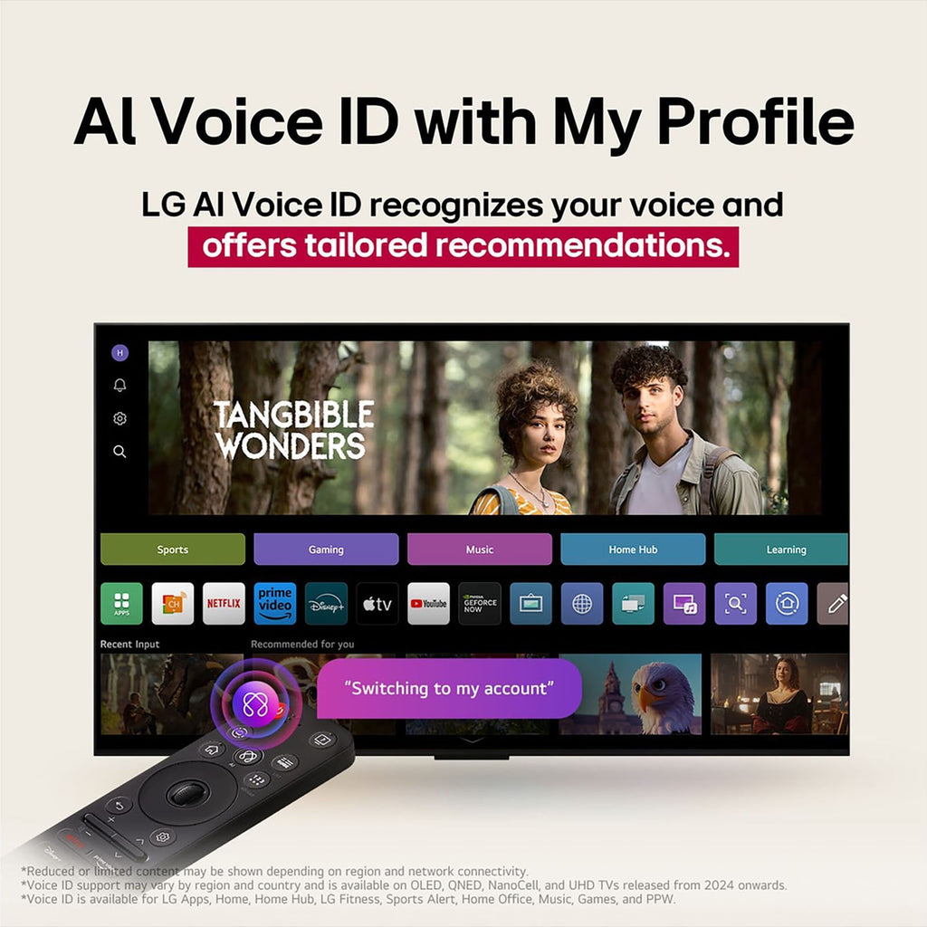 LG NanoCell AI NANO83 139.7 cm (55 inch) 4K Ultra HD Smart WebOS TV with Dolby Atmos (2025 Model)