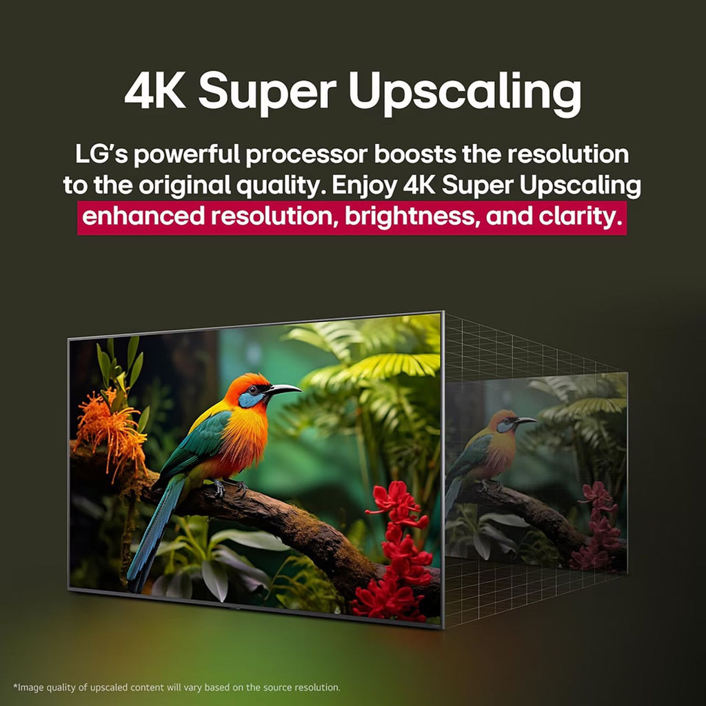 LG NanoCell AI NANO83 109.22 cm (43 inch) 4K Ultra HD Smart WebOS TV with Dolby Atmos (2025 Model)
