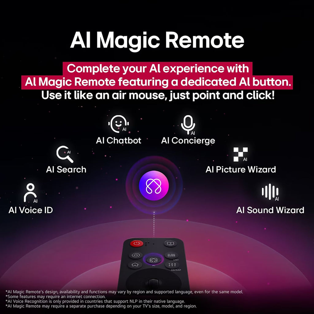 LG NanoCell AI NANO83 109.22 cm (43 inch) 4K Ultra HD Smart WebOS TV with Dolby Atmos (2025 Model)