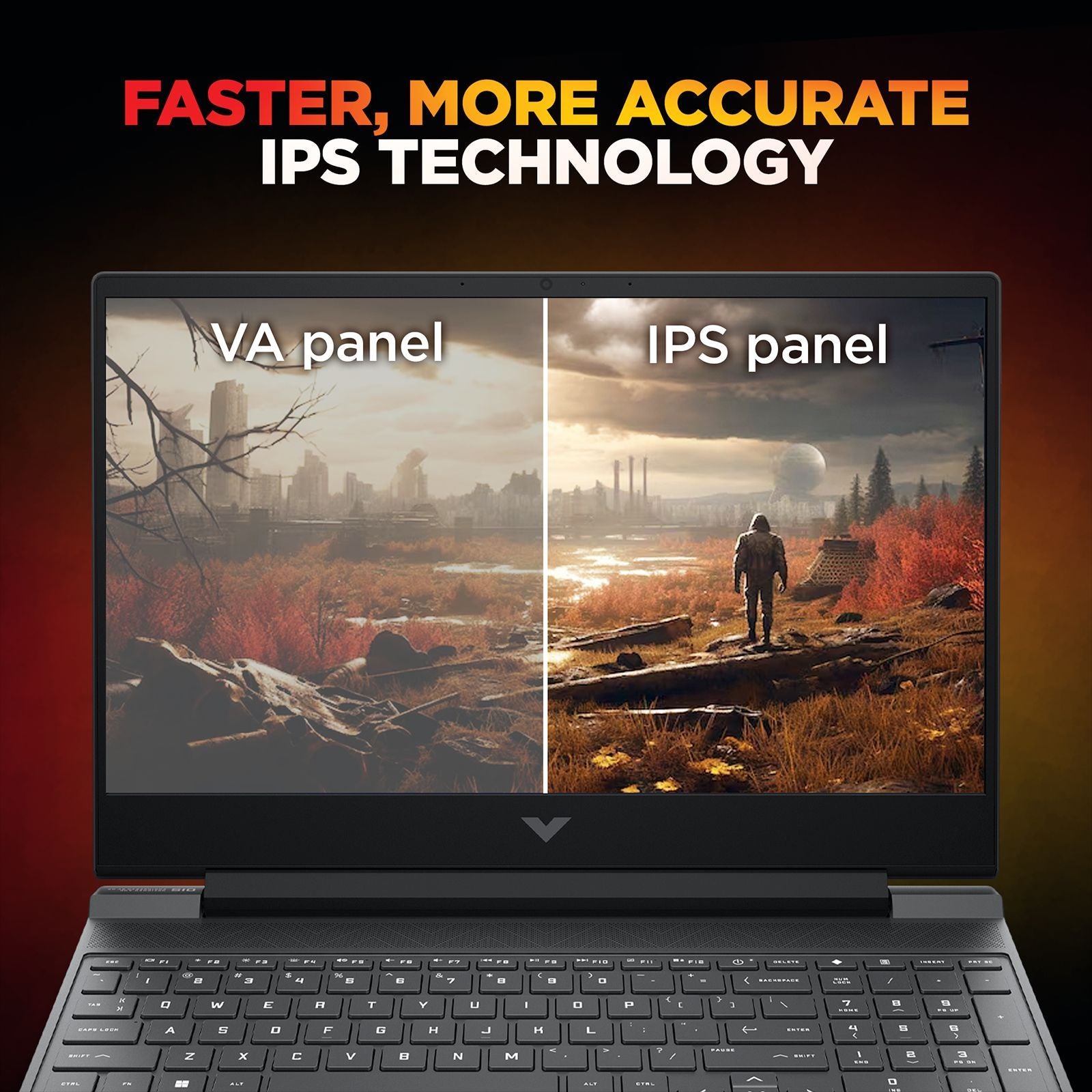 HP Victus 15-fa2309TX Intel Core i7 13th Gen Gaming Laptop (24GB, 1TB SSD, Windows 11 Home, 8GB Graphics, 15.6 Inch 144 Hz Full HD IPS Display, NVIDIA GeForce RTX 5050, MS Office Home 2024, Mica Silver, 2.29 KG)